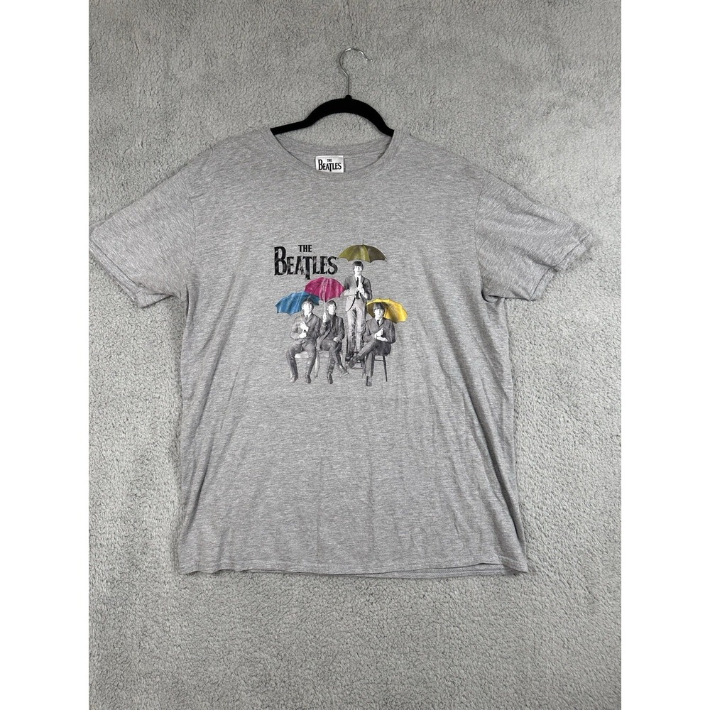 The Beatles Umbrellas Graphic‎ T-Shirt Size XL